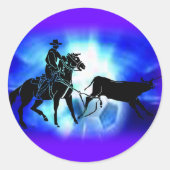 Heeler 101 runder aufkleber (Vorderseite)