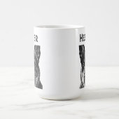 Heeler (Blue Heeler Dog) schließen Kaffeetasse (Mittel)