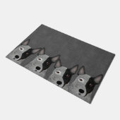 Heeler Doormat Fußmatte (Schrägansicht)