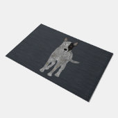 Heeler Doormat Fußmatte (Schrägansicht)