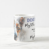 Heeler-Hundemutter Kaffeetasse (Mittel)