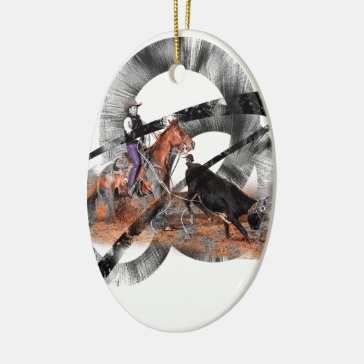 Heeler Keramikornament (Links)