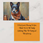 Heeler Mitteilungskarte (Vorne/Hinten)