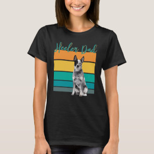 Heeler Vater I Australischer Rinderhund I Haustier T-Shirt