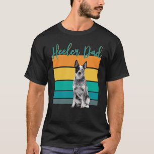 Heeler Vater I Australischer Rinderhund I Haustier T-Shirt