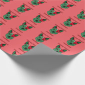 Heeler Weihnachtswrapping Paper Geschenkpapier (Ecke)