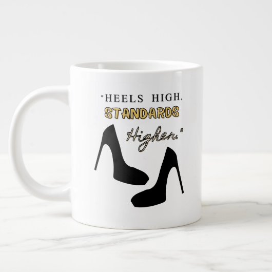 Heels Jumbo-Tasse (Links)