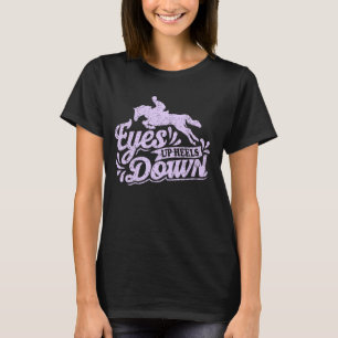 Heels nach oben, Pferdereiten, Reitsport nach oben T-Shirt