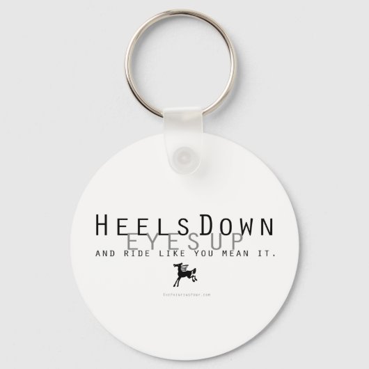Heels nach unten schlüsselanhänger (Vorderseite)