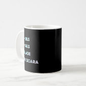 Heels Nails Blade Maa Funny Design  Kaffeetasse (Vorderseite Links)