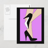 Heels Postkarte (Vorne/Hinten)
