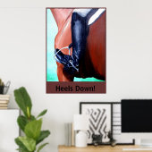 Heels runter! poster (Heimbüro)