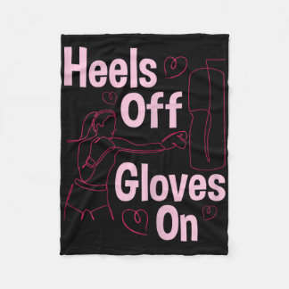 Heels von Handschuhen On - Boxing Kickboxen Fleecedecke
