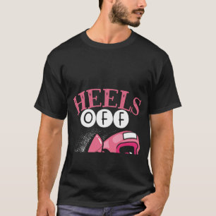 Heelse abdrucken, die auf dem Boxen für Frauen abg T-Shirt