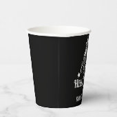 Heelse auf dem Cowgirl reiten Pappbecher (Rechts)