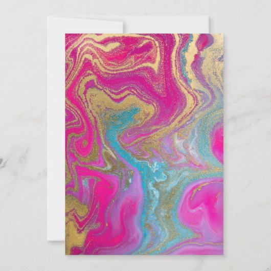 Heelse, Ballons, Party für die Ansammlung von Marm Einladung (Rückseite)