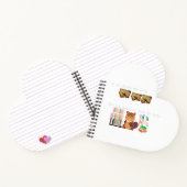 " Heelse für Bücher" Notizblock (Innenseite)