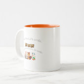 Heelse für Bücher Zweifarbige Tasse (Vorderseite Links)