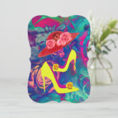 Heelse und Hasen für die 12x18-Einladung Einladung (Stehend Vorderseite)