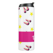 Heelse und Sterne gemustert Thermosbecher (Nach links gedreht)