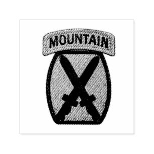 Heer 10. Mountain Division Climb to Glory Patch Permastempel