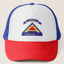 Heer - 7. Armee der Vereinigten Staaten 7 Stufen H Truckerkappe