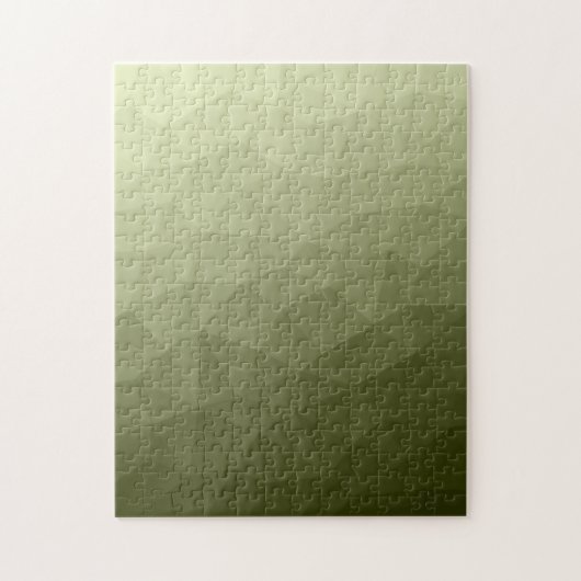 Heeres hellgrüner Farbverlauf geometrisches Netz M Puzzle (Vertikal)