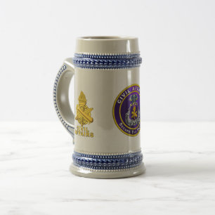 Heeres-Zivilangelegenheiten Bierglas