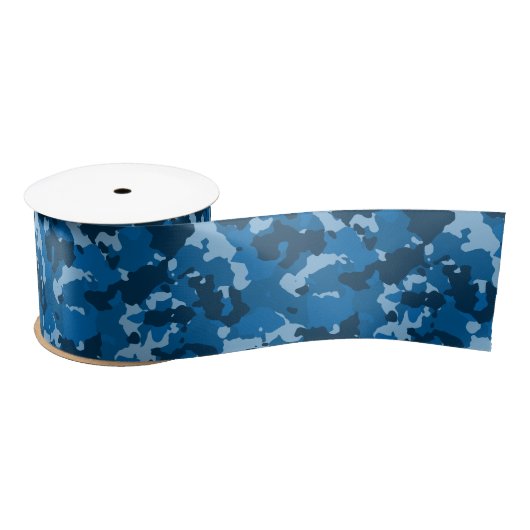Heeresarmee der Blue Camouflage Camouflage Satinband (Spule)
