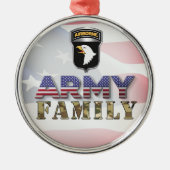 Heeresfamilie der 101. Im Flugzeug Abteilung Ornament Aus Metall (Vorne)