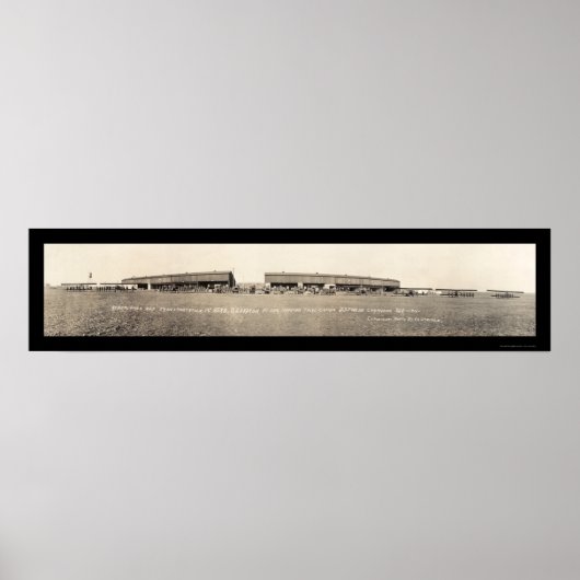 Heeresflugzeuge Houston, TX Army Foto 1916 Poster (Vorne)