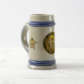 Heeresgeneralstab Bierkrug Bierglas (Vorderseite Links)