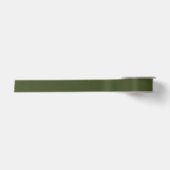 Heeresgrün Uni-Farbe Satinband (Vorderseite)