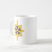 Heeresnachrichtendienst-Insignien Kaffeetasse (Vorderseite Links)