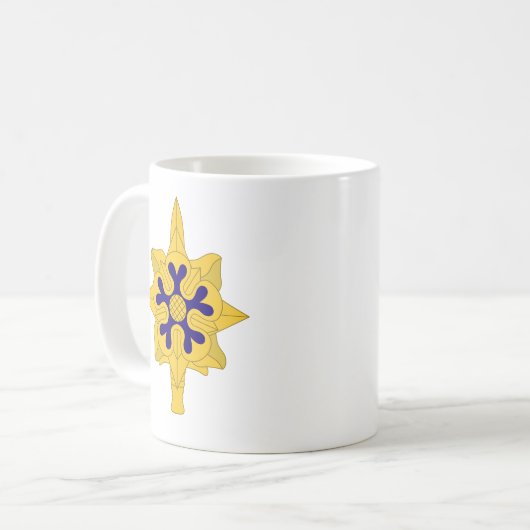 Heeresnachrichtendienst-Insignien Kaffeetasse (Vorderseite Links)