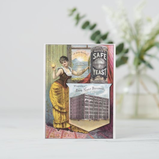 Hefe Postkarte (Stehend Vorderseite)