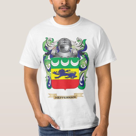 Heffernan Wappen (Familienwappen) T-Shirt (Vorderseite)