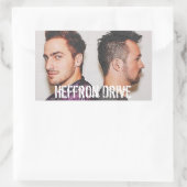 Heffron Drive Rechteckiger Aufkleber (Tasche)