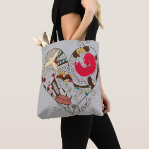 Heft Art Design Tote Bag Tasche