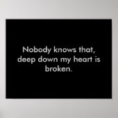 Heft Broken Poster (Vorne)