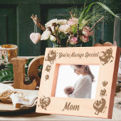 Heft Coquette Mütter Tagesgeschenk Laser Picture Geätzte Rahmen