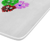 Heft Fuzzies Glas Cutting Board Schneidebrett (Ecke)