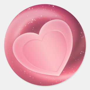 Heft-Geschenksticker Runder Aufkleber