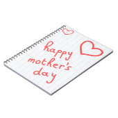 Heft "Happy Mother's Day" Notizblock (Linke Seite)