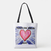 Heft Light Tote Bag Tasche (Rückseite)