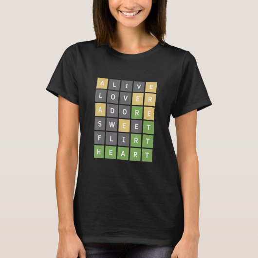 Heft Online Word Game T-Shirt (Vorderseite)