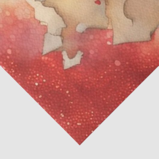 Heft Red High Heel Glamour Decoupage Papier (Ausschnitt)