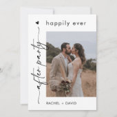 Heft Script Elopement Foto Hochzeit Ankündigung (Vorderseite)