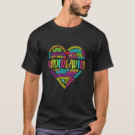 Heft T-Shirt Kindergarten Teamlehrer Student Back  (Vorderseite)