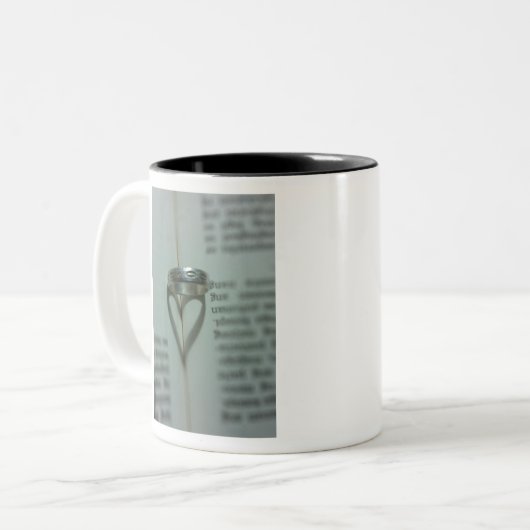 Heftbuchseite Zweifarbige Tasse (Vorderseite Links)